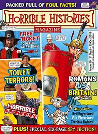 Image result for Horrible Histories Magazine
