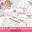 Image result for Floral Desktop Calendar 2023