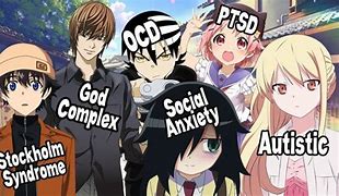 Image result for Anime Boy Head Stress OCD
