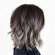 Image result for Brown Hair Grey Ombre