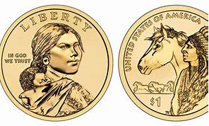 Image result for Undated Sacagawea Dollar