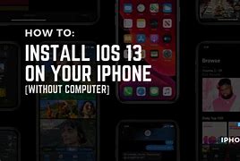 Image result for How to Put iOS 13 On iPhone 6