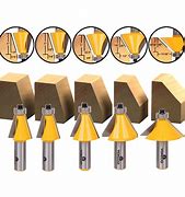 Image result for Router Bits Square 2 Inch Notch into Edge of Wood