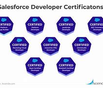 Image result for Salesforce Developer Certification List