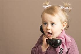 Image result for Baby Talking On the Phone