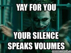 Image result for Silence Brand Know Your Meme