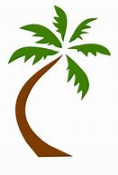 Image result for Coconut Palm Tree Clip Art