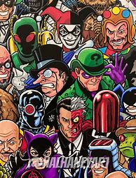 Image result for Batman Rogues Gallery List