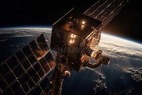 Image result for Communication Satellites in Space