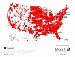Image result for Verizon 4 Coverage Map