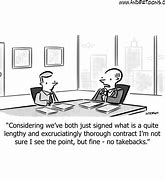 Image result for Funny Contract Cartoon