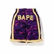 Image result for Purple BAPE Shorts