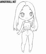Image result for Easy to Draw Chibi Girl