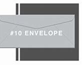 Image result for 10 X 7 Envelope Size
