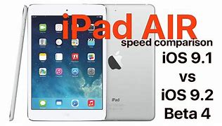 Image result for iPad Air 1 iOS 9