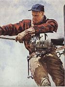 Image result for “The Lineman” by Norman Rockwell