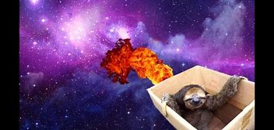 Image result for Space Sloth Wallpaper Background