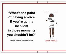 Image result for The Hate U Give Book Quotes