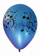 Image result for Musical Note Balloons