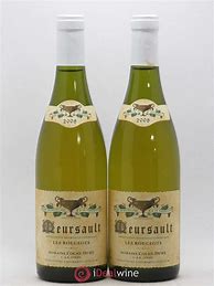 Image result for Coche Dury Meursault Rougeots
