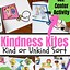 Image result for Kind or Unkind Worksheet