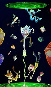 Image result for Rick and Morty iPhone Background