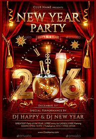 Image result for New Year's Eve Flyer Template