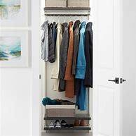 Image result for Coat Closet No Door