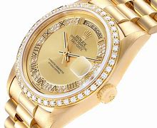 Image result for Golden Diamond Watch