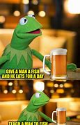 Image result for Kermit Fishing Meme