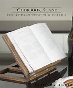 Image result for Wood Cookbook Stand Plans