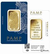 Image result for 1 Oz Gold Bar Pamp Suisse