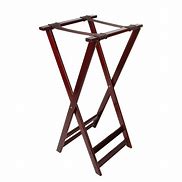 Image result for Folding Wooden Tray Stand
