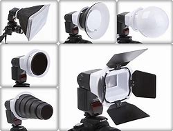 Image result for cameras flashes attachments