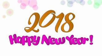 Image result for Cartoon Happy New Year 2018