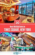 Image result for Times Square New York American Resturnts
