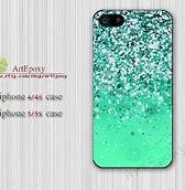 Image result for iPhone 5 Cases Glitter Blue