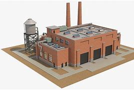 Image result for 3D Model for Factory