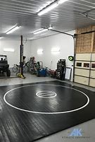 Image result for Wrestling Mat Over Garage Door