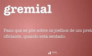 Image result for gremial