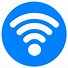 Image result for Small Image of Wi-Fi Signal Blue Background