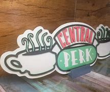 Image result for Central Perk Side Walk Sign