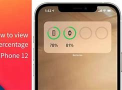 Image result for Battery Percentage On iPhone 12