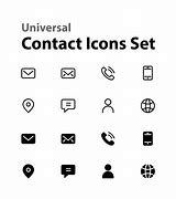 Image result for Contact Icons Vector