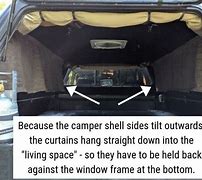 Image result for Pickup Truck Camper Curtains
