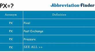 Image result for Px Symbol Meaning