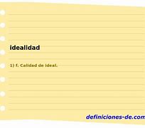 Image result for idealidad