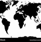 Image result for Free World Map Black and White