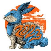 Image result for Year of the Rabbit Background