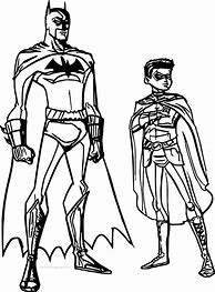 Image result for Batman and Robin Coloring Sheets